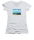 Newport Bridge Newport Rhode Island - Women's V-Neck