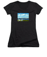 Newport Bridge Newport Rhode Island - Women's V-Neck