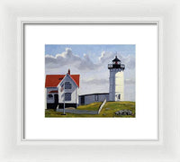 Nubble Lighthouse Maine - Framed Print