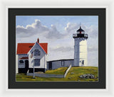 Nubble Lighthouse Maine - Framed Print