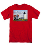 Nubble Lighthouse Maine - Men's T-Shirt  (Regular Fit)