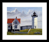 Nubble Lighthouse Maine - Framed Print