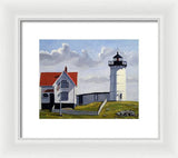 Nubble Lighthouse Maine - Framed Print