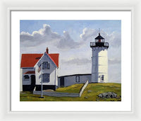 Nubble Lighthouse Maine - Framed Print