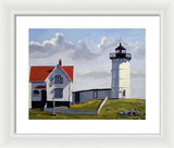 Nubble Lighthouse Maine - Framed Print