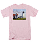 Nubble Lighthouse Maine - Men's T-Shirt  (Regular Fit)