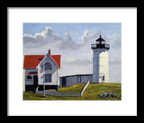 Nubble Lighthouse Maine - Framed Print