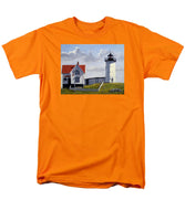 Nubble Lighthouse Maine - Men's T-Shirt  (Regular Fit)