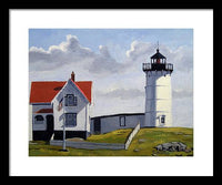 Nubble Lighthouse Maine - Framed Print