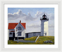 Nubble Lighthouse Maine - Framed Print