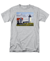 Nubble Lighthouse Maine - Men's T-Shirt  (Regular Fit)