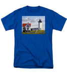 Nubble Lighthouse Maine - Men's T-Shirt  (Regular Fit)