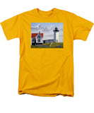 Nubble Lighthouse Maine - Men's T-Shirt  (Regular Fit)