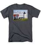 Nubble Lighthouse Maine - Men's T-Shirt  (Regular Fit)