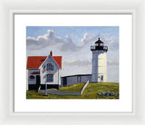 Nubble Lighthouse Maine - Framed Print