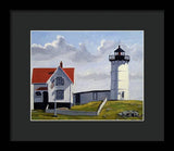 Nubble Lighthouse Maine - Framed Print