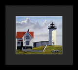 Nubble Lighthouse Maine - Framed Print