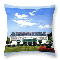 Ogunquit Playhouse Ogunquit Maine - Throw Pillow