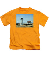 Race Point Lighthouse Provincetown Cape Cod Massachusetts - Kids T-Shirt