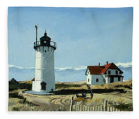 Race Point Lighthouse Provincetown Cape Cod Massachusetts - Blanket