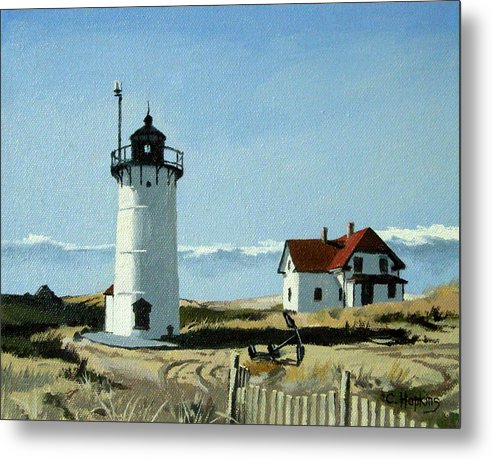 Race Point Lighthouse Provincetown Cape Cod Massachusetts - Metal Print