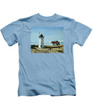 Race Point Lighthouse Provincetown Cape Cod Massachusetts - Kids T-Shirt