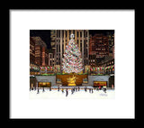 Rockefeller Center - New York City - Framed Print