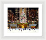 Rockefeller Center - New York City - Framed Print