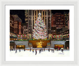 Rockefeller Center - New York City - Framed Print