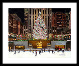 Rockefeller Center - New York City - Framed Print