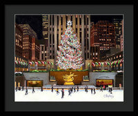 Rockefeller Center - New York City - Framed Print