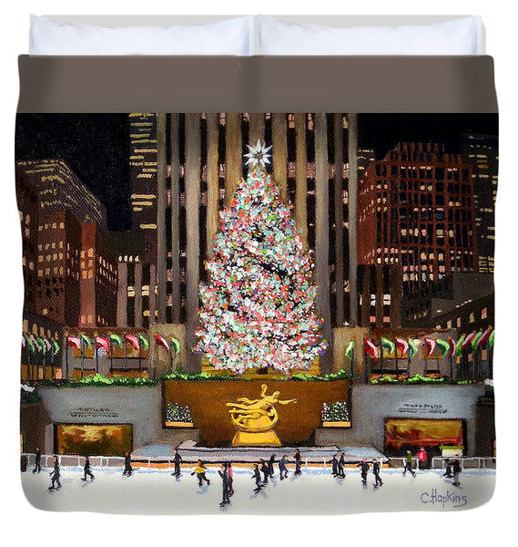 Rockefeller Center - New York City - Duvet Cover