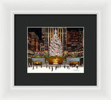 Rockefeller Center - New York City - Framed Print