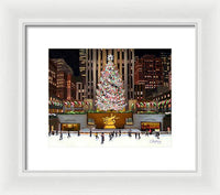 Rockefeller Center - New York City - Framed Print