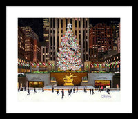 Rockefeller Center - New York City - Framed Print