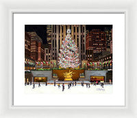 Rockefeller Center - New York City - Framed Print