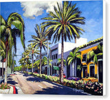 Rodeo Drive - Beverly Hills, California - Canvas Print