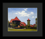 Saint Clements Castle Portland Connecticut - Framed Print