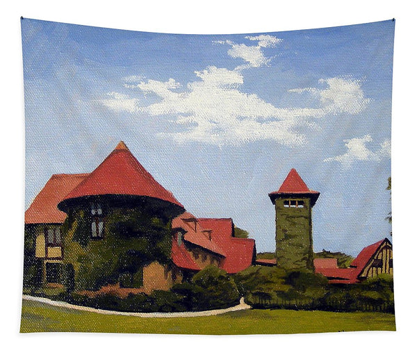 Saint Clements Castle Portland Connecticut - Tapestry