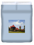 Saint Clements Castle Portland Connecticut - Duvet Cover