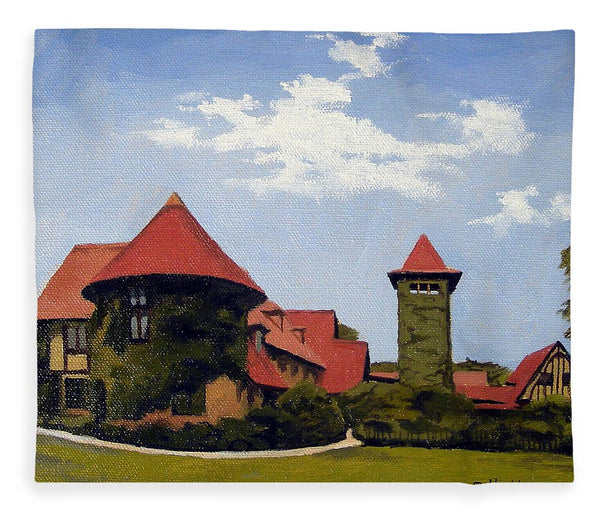 Saint Clements Castle Portland Connecticut - Blanket