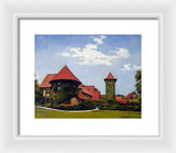 Saint Clements Castle Portland Connecticut - Framed Print