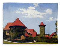 Saint Clements Castle Portland Connecticut - Blanket