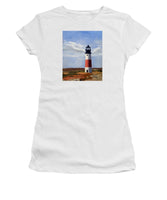 Sankaty Head Lighthouse Nantucket Massachusetts - Women's T-Shirt