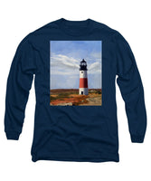 Sankaty Head Lighthouse Nantucket Massachusetts - Long Sleeve T-Shirt