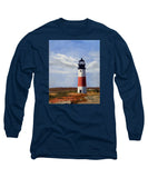 Sankaty Head Lighthouse Nantucket Massachusetts - Long Sleeve T-Shirt