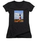 Sankaty Head Lighthouse Nantucket Massachusetts - Women's V-Neck