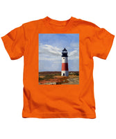 Sankaty Head Lighthouse Nantucket Massachusetts - Kids T-Shirt