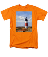 Sankaty Head Lighthouse Nantucket Massachusetts - Men's T-Shirt  (Regular Fit)