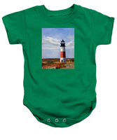 Sankaty Head Lighthouse Nantucket Massachusetts - Baby Onesie